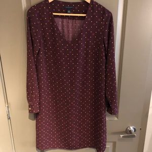 Tommy Hilfiger burgundy dress- size S